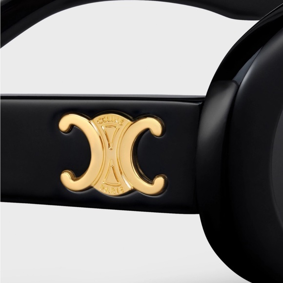 Celine TRIOMPHE 01 SUNGLASSES IN ACETATE
BLACK - Picture 2 of 5